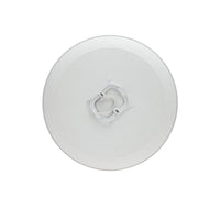 Lámpara de techo LED Spectrum 32W 6000K 230V IP54 redonda Blanco Negro 3450 lúmenes haz 115° montaje superficial