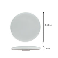 Lámpara de techo LED Spectrum 32W 6000K 230V IP54 redonda Blanco Negro 3450 lúmenes haz 115° montaje superficial