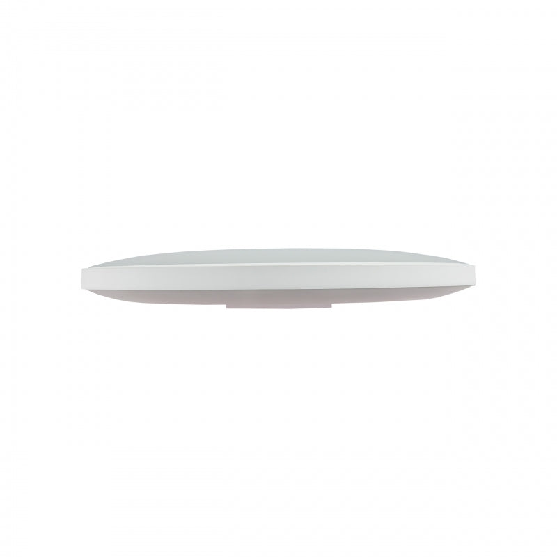 Lámpara de techo LED Spectrum 32W 6000K 230V IP54 redonda Blanco Negro 3450 lúmenes haz 115° montaje superficial