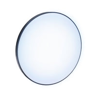 Lámpara de techo LED Spectrum 32W 6000K 230V IP54 redonda Blanco Negro 3450 lúmenes haz 115° montaje superficial