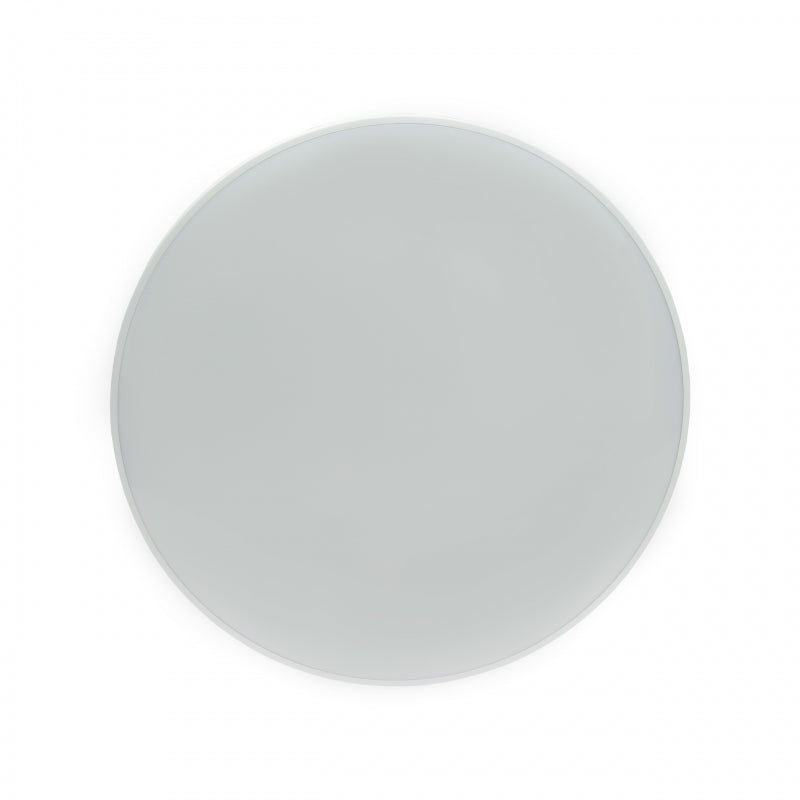 Lámpara de techo LED Spectrum 32W 6000K 230V IP54 redonda Blanco Negro 3450 lúmenes haz 115° montaje superficial