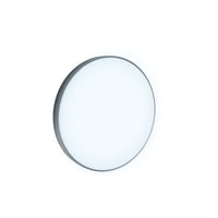 Lámpara de techo LED Spectrum Nymphea 24W 6000K 230V IP54 2850 lúmenes Ø320mm Blanco Negro redonda