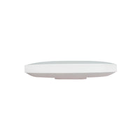 Lámpara de techo LED Spectrum Nymphea 24W 6000K 230V IP54 2850 lúmenes Ø320mm Blanco Negro redonda