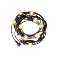 Guirnalda luminosa LED Spectrum de 5m con 10 portalámparas E27, 220-240V, IP20, 3000K, CE RoHS, garantía de 5 años