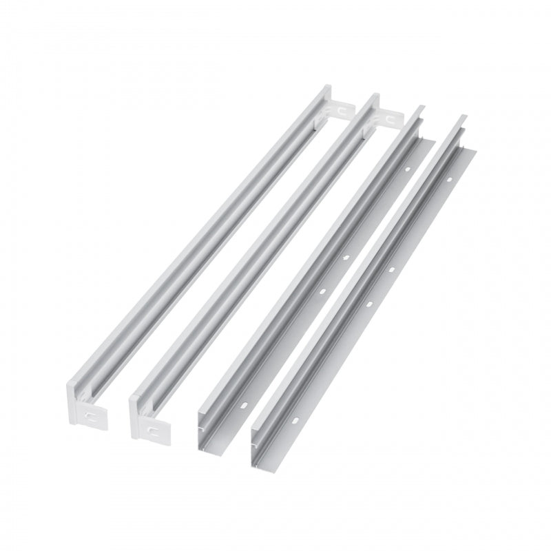 Marco Spectrum LED para luminaria de superficie ALGINE 600x600, carcasa de aluminio blanco