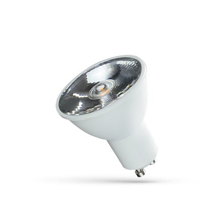 Bombilla foco Spectrum LED GU10 230V 6W Blanco Frío 6000K 500 lúmenes ángulo de haz 10° IP20