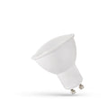 Bombilla Spectrum LED GU10 1.5W 230V 6000K Blanco Frío 120 lúmenes haz 120° no regulable con cubierta opalina