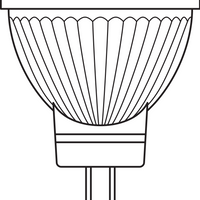 Reflector Spot LED Spectrum GU4 MR11 4.2W 4000K 345 lúmenes 36D Blanco Frío reemplaza 35W