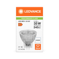 Reflector Spot LED Spectrum GU4 MR11 4.2W 4000K 345 lúmenes 36D Blanco Frío reemplaza 35W