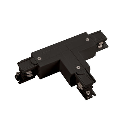 Spectrum LED SPS 2 Connector T2 Right Black, 230V, IP20 Aluminum Track Lighting Accessory