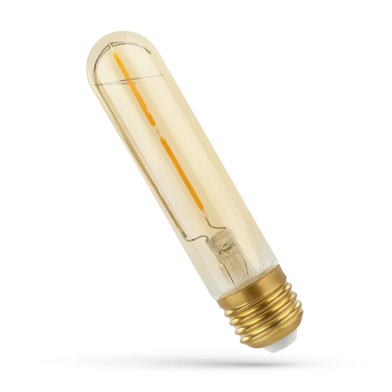 Spectrum LED T30 E27 2W 230V COG filament 240 lumens 2400K warm white Retro Shine bulb