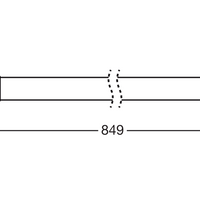 Tubo LED Spectrum T5 Alta Eficiencia 10W 4000K 1500 lúmenes 85cm Blanco Frío reemplazo para 21W