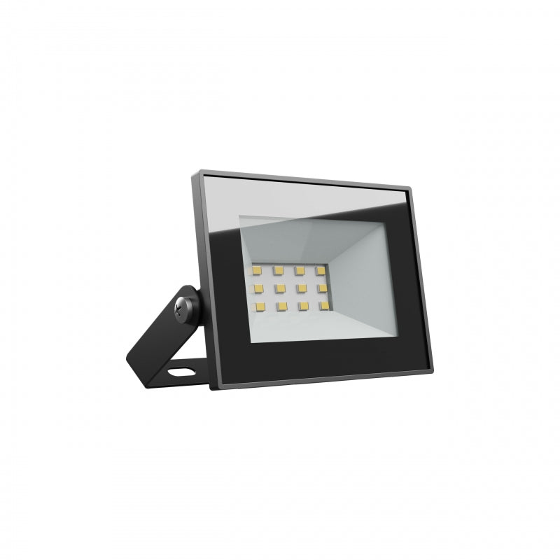 Spectrum NOCTIS LUX 4 LED Floodlight 10W 4000K 750 lumens 230V IP65 IK07 Black Outdoor