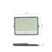 Proyector LED Spectrum NOCTIS MAX 100W 6500K 8600 lúmenes 230V IP65 IK08 85° Gris iluminación exterior