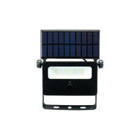 Proyector LED Spectrum NOCTIS SOLARIS MINI 2W 6000K 200 lúmenes IP65 Negro con sensor de movimiento PIR alimentado por energía solar