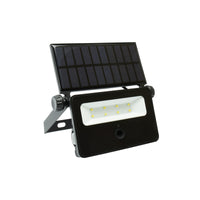 Proyector LED Spectrum NOCTIS SOLARIS MINI 2W 6000K 200 lúmenes IP65 Negro con sensor de movimiento PIR alimentado por energía solar