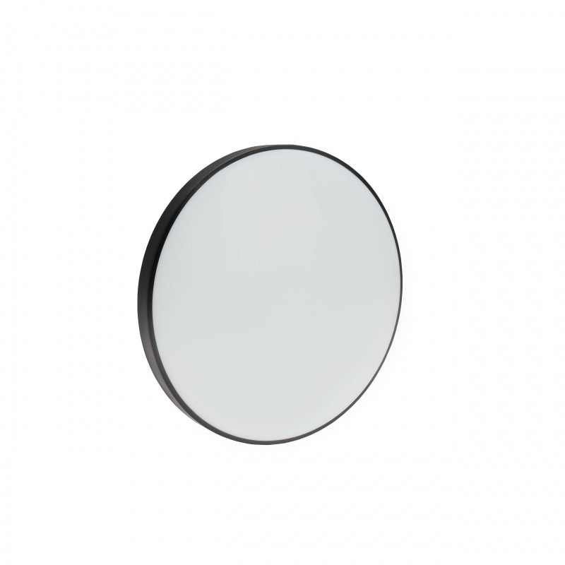 Espectrum NYMPHEA plafón LED 18W 3000K 230V IP54 redondo Blanco Negro 1950 lúmenes 115° montaje superficial