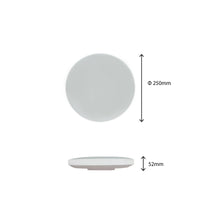 Espectrum NYMPHEA plafón LED 18W 3000K 230V IP54 redondo Blanco Negro 1950 lúmenes 115° montaje superficial