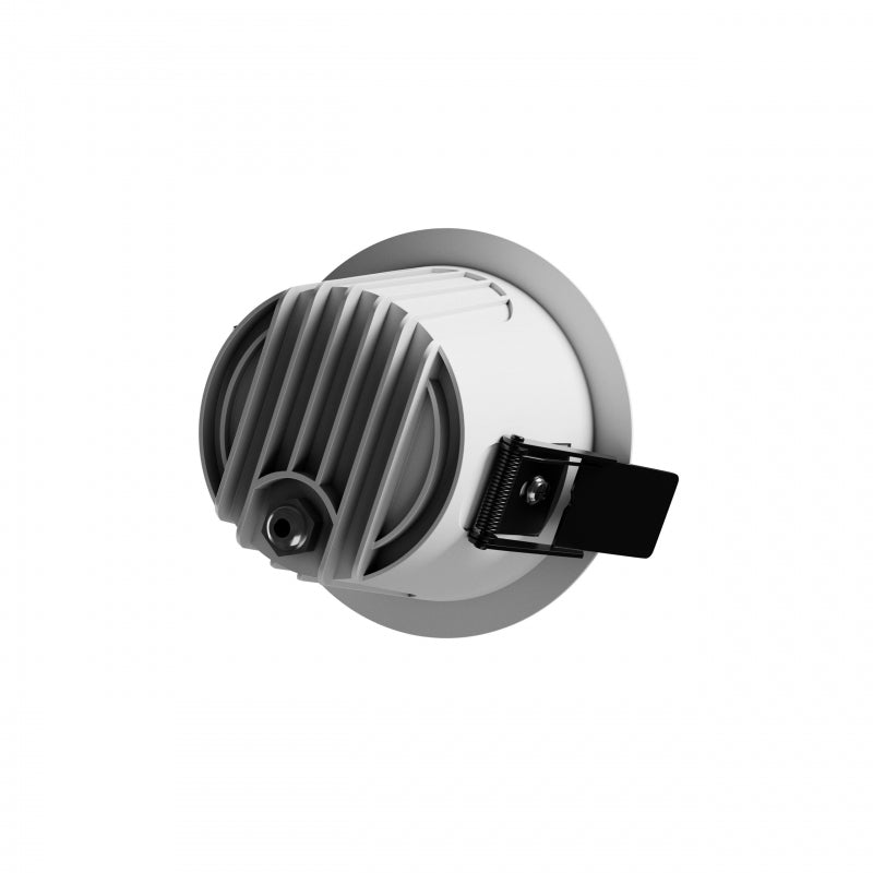Spectrum ORBITO Downlight LED 10W 3000K 1100 lúmenes 230V IP44 CRI 90 UGR<19 Empotrado Redondo Blanco con Reflector Negro