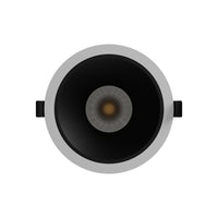 Spectrum ORBITO Downlight LED 14-27W 4000K 230V IP44 CRI 90 UGR<19 Blanco Redondo Reflector Negro Empotrado