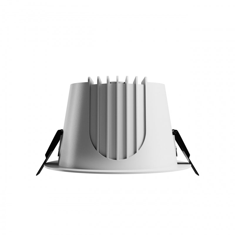 Spectrum ORBITO Downlight LED 14-27W 4000K 230V IP44 CRI 90 UGR<19 Blanco Redondo Reflector Negro Empotrado