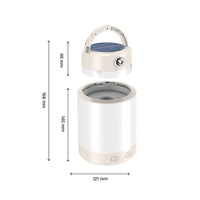Lámpara de camping LED Spectrum SOLARA Campo 2W 3000K-6500K IP20 USB-C banco de energía recargable solar