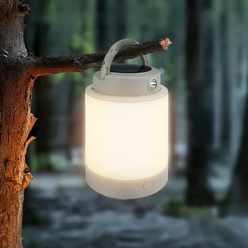 Lámpara de camping LED Spectrum SOLARA Campo 2W 3000K-6500K IP20 USB-C banco de energía recargable solar