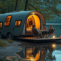 Lámpara de camping LED Spectrum SOLARA Campo 2W 3000K-6500K IP20 USB-C banco de energía recargable solar