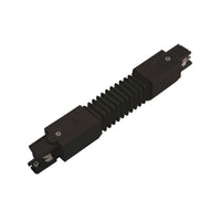 Conector flexible Spectrum SPS 2 Negro, 230V, IP20 carcasa de aluminio para iluminación de riel en techo interior