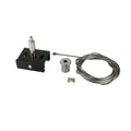 Spectrum SPS 2 kit de suspensión 3M Negro, carcasa de aluminio, accesorio de montaje en techo IP20