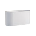 Aplique de pared Spectrum SQUALLA G9 Blanco, IP20 interior aluminio, montaje en superficie, 250V, compatible con LED máx. 6W