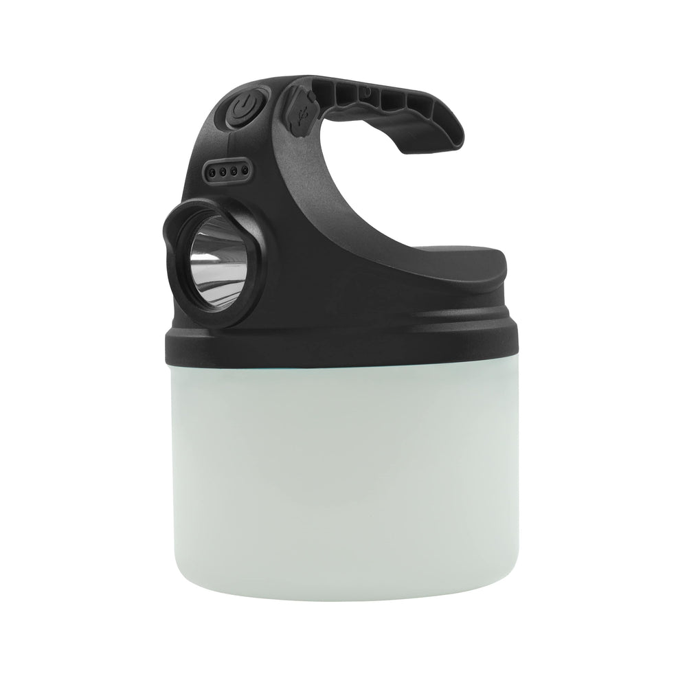 Lámpara de Camping Technik C40 LED recargable 500 lúmenes Blanca IP44 con carga USB y 3 modos de brillo