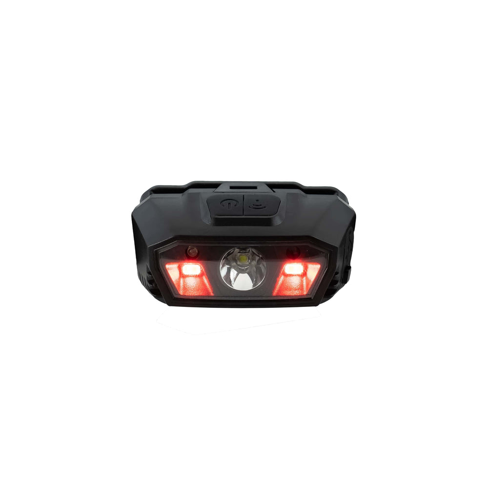 Linterna frontal Technik H15 LED recargable 300 lúmenes IP44 con USB Tipo-C y sensor de movimiento