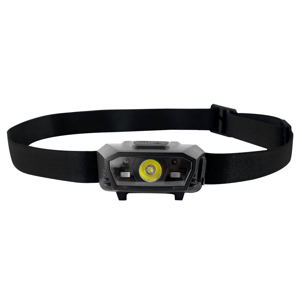 Linterna frontal Technik H15 LED recargable 300 lúmenes IP44 con USB Tipo-C y sensor de movimiento