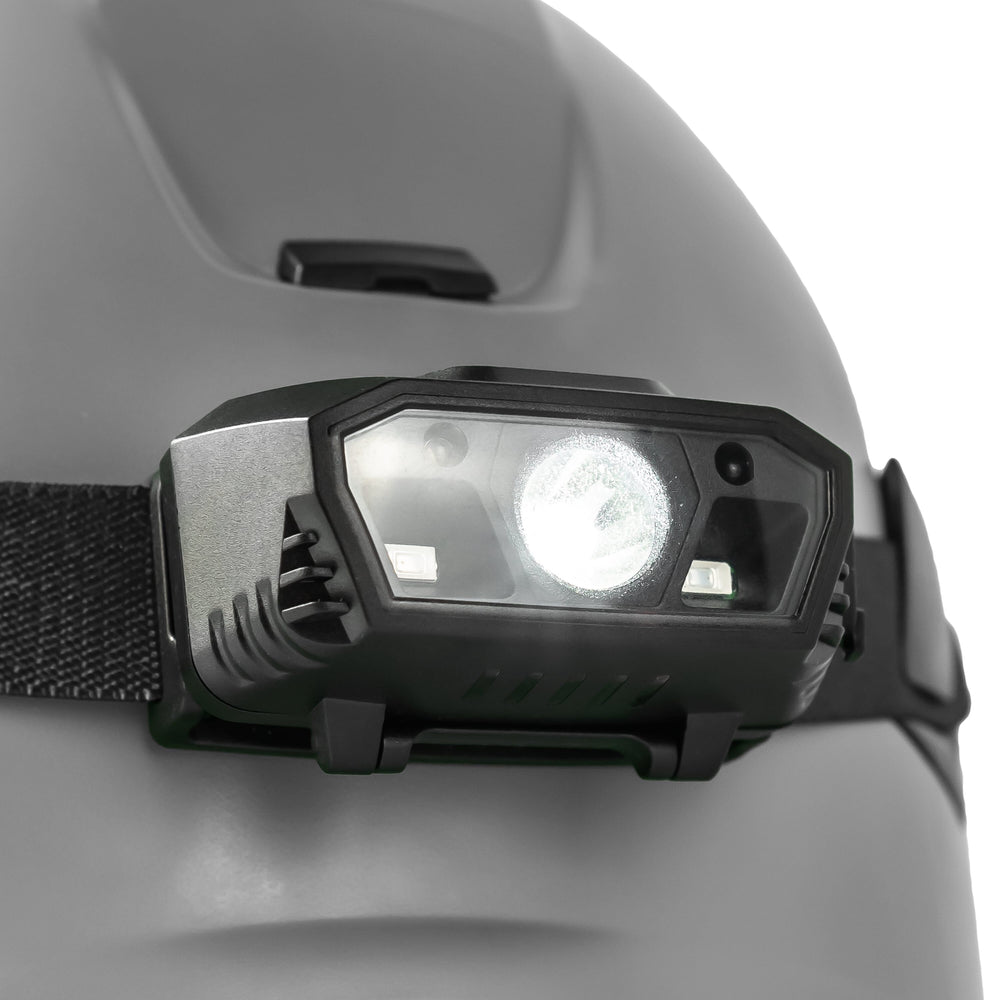 Linterna frontal Technik H15 LED recargable 300 lúmenes IP44 con USB Tipo-C y sensor de movimiento