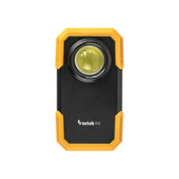 Linterna LED Technik W20 COB 250 lúmenes, alimentada por 3xAAA, cuerpo de plástico blanco, IPX2 con imán y clip