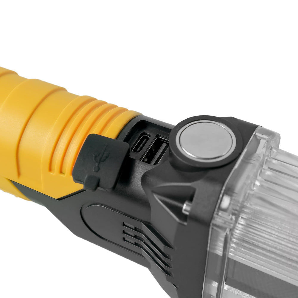 Linterna LED Technik W50 COB+XPG 1000 lúmenes Blanca IP55 con Batería Recargable USB Tipo-C y Powerbank