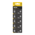 Batería de botón alcalina Technik Platinum AG9 LR45 394 1.5V 40mAh paquete de 10