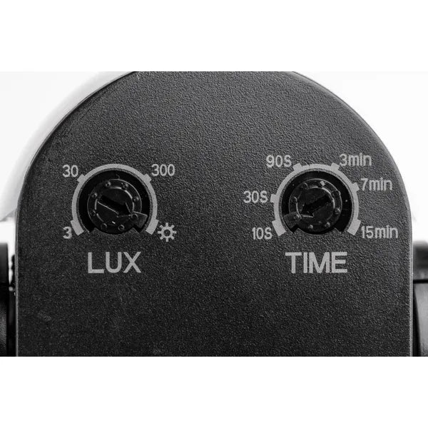Thorgeon sensor de movimiento LED Negro montaje en superficie 180° IP65 máx 300W 220-240V CE RoHS