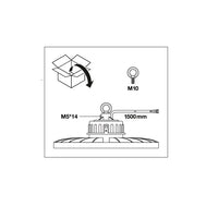 Lámpara LED Tsong 10.5W 3000K 1521 lúmenes 220-240V CRI 80 IP20 IK10 Haz 120° Latón Dorado Mate CE RoHS