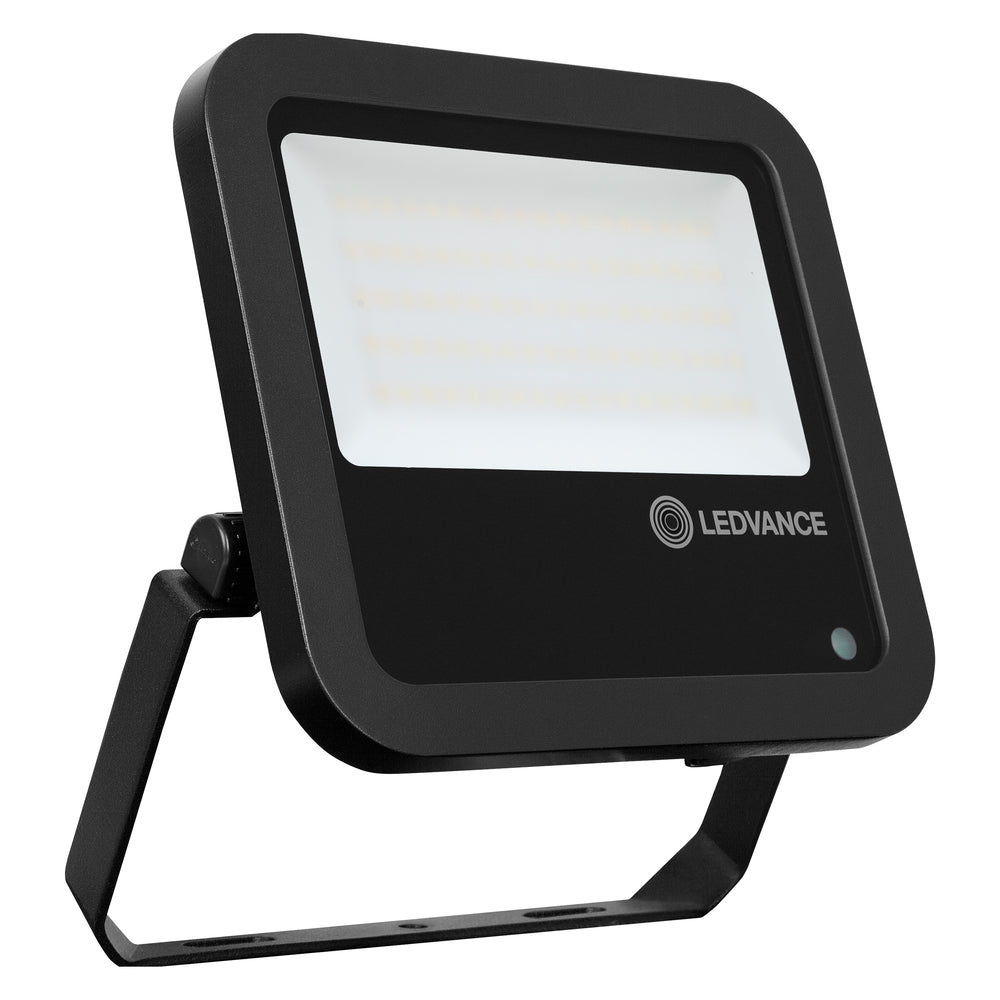 Ledvance LED Floodlight with Photocell 65W 8000 lumens 4000K Cool White IP65 IK10 100° Black CE RoHS