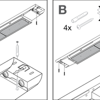 Ledvance LOW BAY FLEX 120mm LED, 42W, 6500 lumens, 4000K, 230V, IP20, CRI 80, Aluminium Housing, CE RoHS