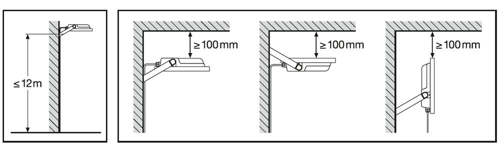 Lámpara LED Tsong 10.5W 3000K blanco cálido, 220-240V, haz de 120°, CRI 80, IP20 IK10 aluminio dorado mate, CE RoHS