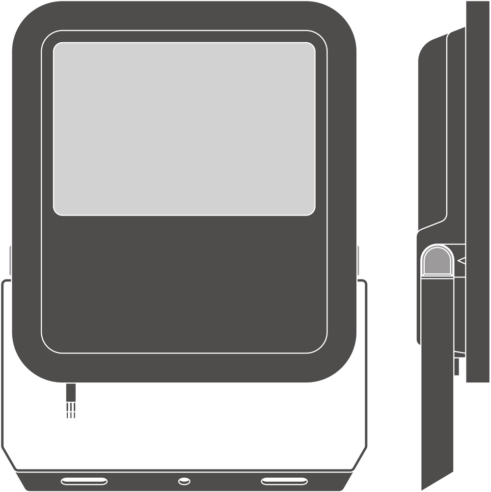 Lámpara LED Tsong 10.5W 3000K blanco cálido, 220-240V, haz de 120°, CRI 80, IP20 IK10 aluminio dorado mate, CE RoHS