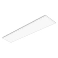 Panel LED Tsong 33W 4000K 3630 lúmenes 120x30cm IP20 CRI 80 Aluminio Blanco para oficinas y escuelas