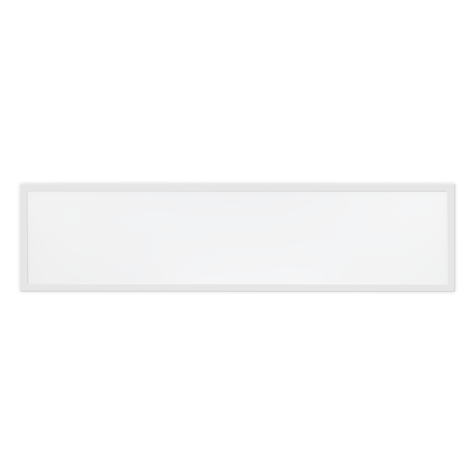 Panel LED Tsong 33W 4000K 3630 lúmenes 120x30cm IP20 CRI 80 Aluminio Blanco para oficinas y escuelas