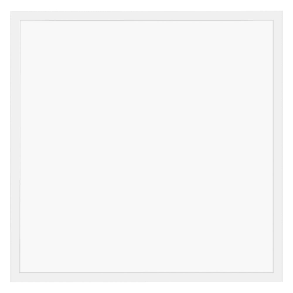 Panel LED compacto Tsong 33W 3630 lúmenes 3000K 60x60cm Aluminio Blanco IP20 CRI 80 CE RoHS