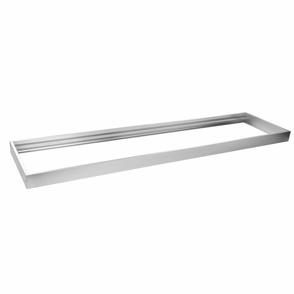 Marco para panel LED TSONG 120x30 cm Aluminio Plateado, IP20, 220-240V AC, certificado CE RoHS