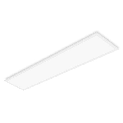 Panel LED Tsong 33W 3000K 4320 lúmenes 120x30cm UGR<19 IP20 aluminio blanco sin parpadeo
