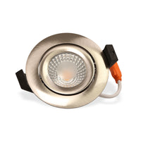 Tsong foco LED empotrado IP20 10.5W 3000K 220-240V sin parpadeo CE RoHS corte 200mm tamaño exterior 83mm